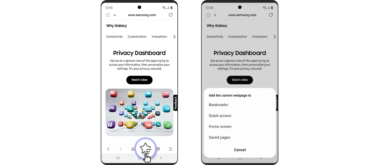 Samsung Internet | Apps & Services | Samsung FR