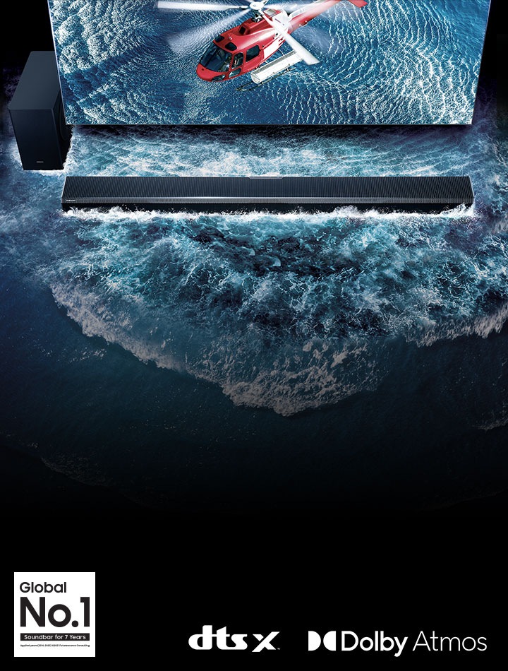 Barre De Son Samsung 21 Un Son Immersif En Harmonie Avec Les Tv Qled Samsung France