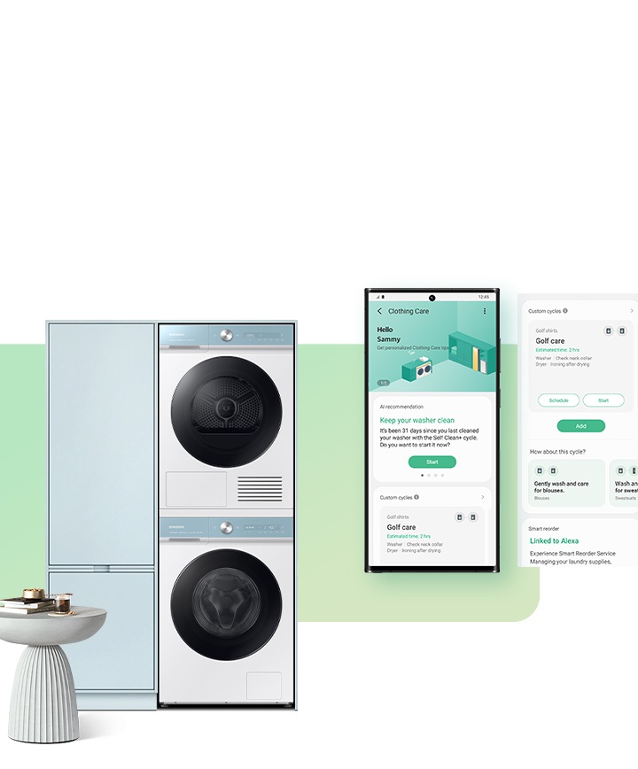 Solution SmartThings Home Clothing Care (Soin du Linge) Samsung FR