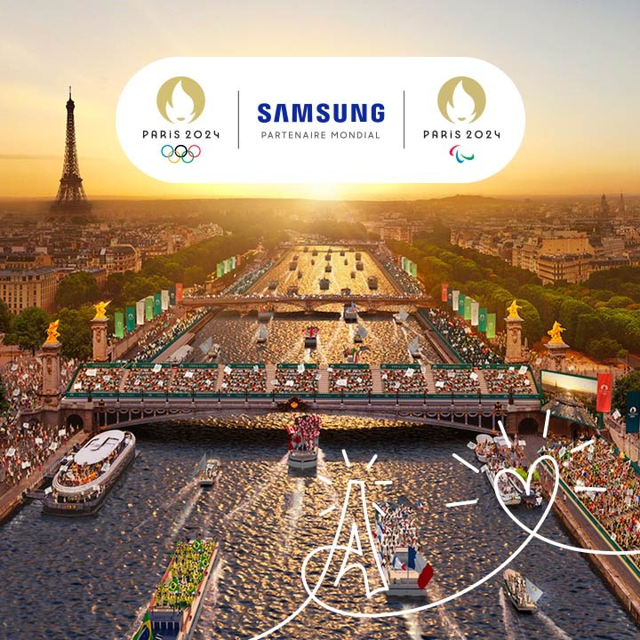 Samsung : Partenaire Olympique Mondial - Paris 2024 | Samsung FR