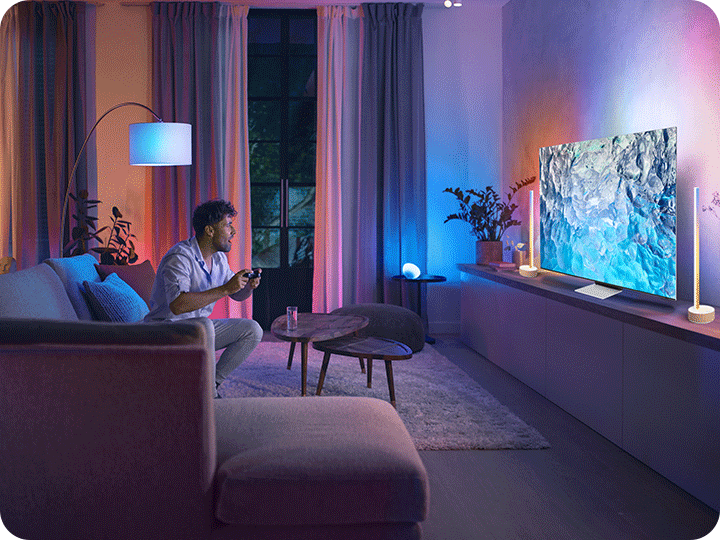 Philips Hue : une lampe connectée pour optimiser votre téléviseur Ambilight
