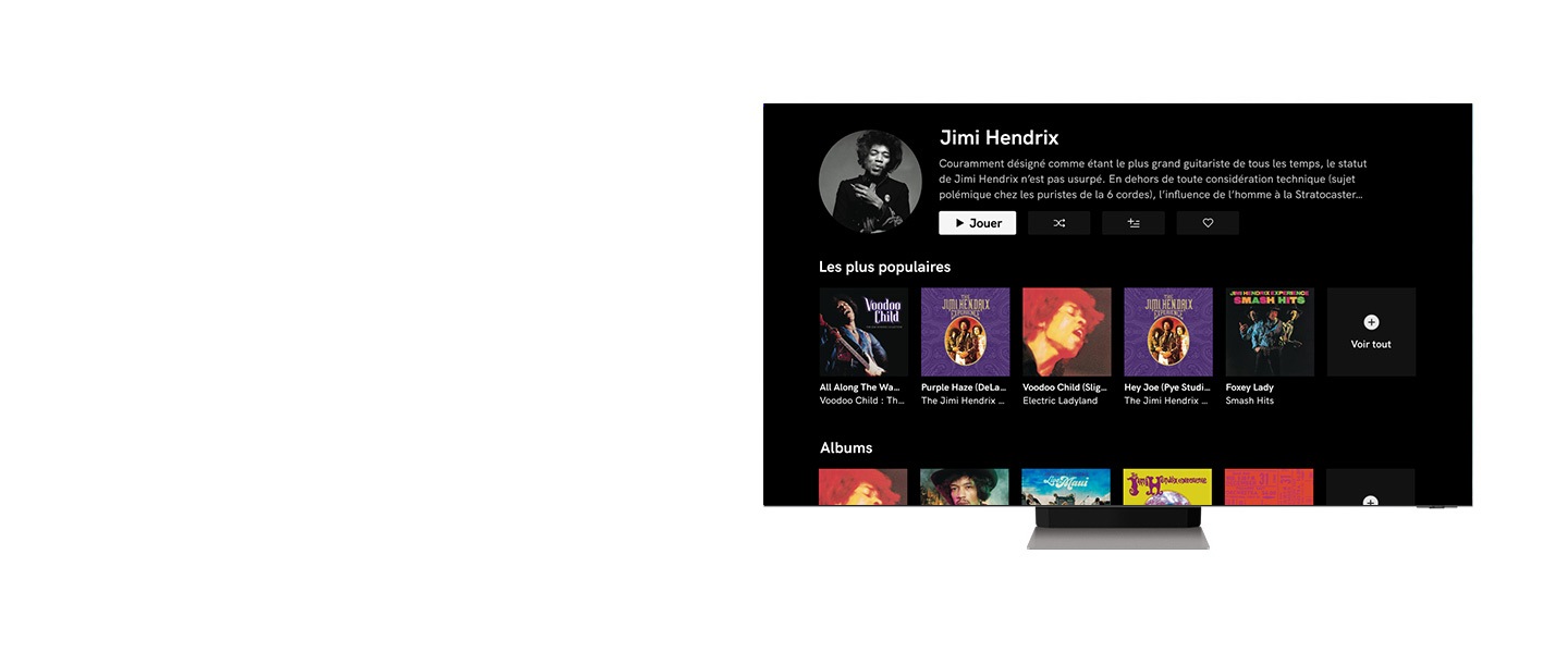 Application Qobuz pour Smart TV Samsung FR
