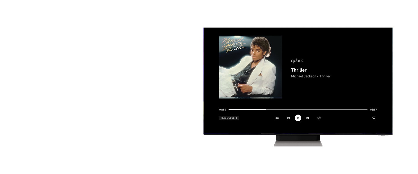 Application Qobuz pour Smart TV Samsung FR