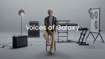 Les voix de Galaxy : lorsque SUGA du groupe BTS réinvente « Over the Horizon » | Samsung