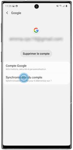 comment enlever le compte google sur samsung