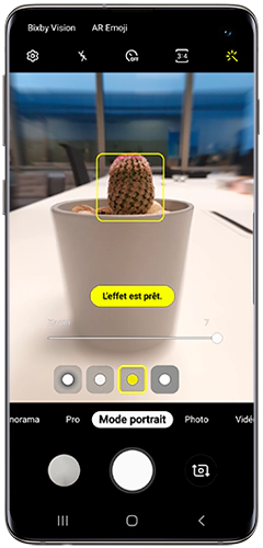 Comment prendre des portraits et selfies avec mon smartphone Galaxy