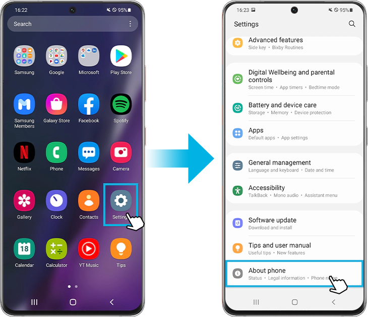 Goedkeuring Hoogland Op het randje Hoe kan ik controleren welke versie van Android ik op mijn toestel heb? |  Samsung NL