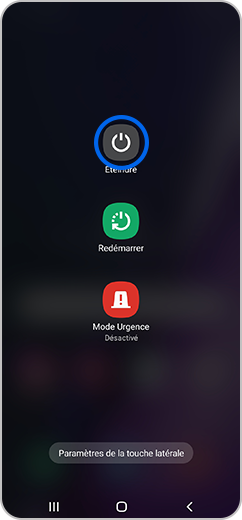 comment éteindre smartphone oppo