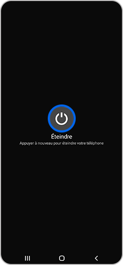 comment éteindre smartphone samsung
