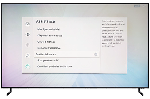 Service d'assistance à distance | Samsung France