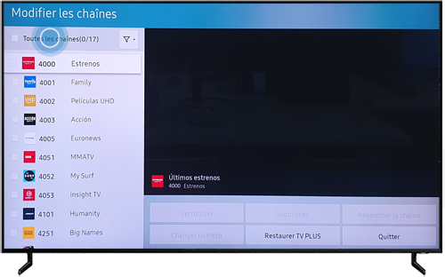 Comment Sortir De Samsung Tv Plus Comment réorganiser/supprimer des chaînes sur mon téléviseur QLED