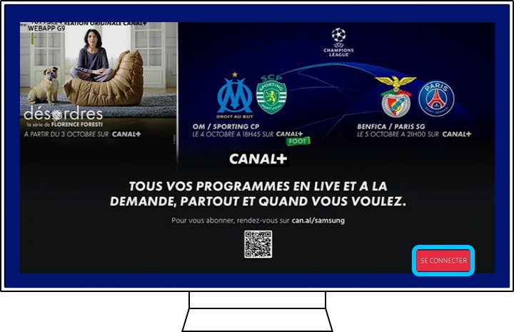 A MyCanal alkalmazás áttekintése egy Samsung TV -n
