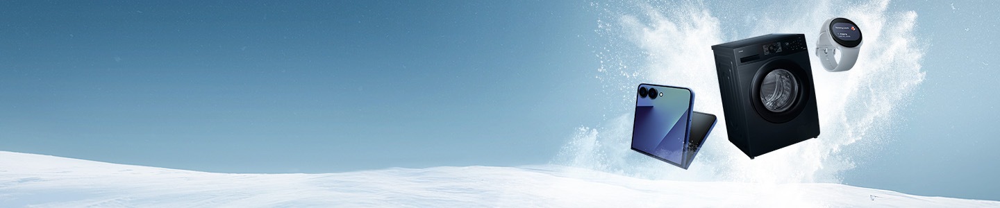 Visuel de la campagne des soldes Samsung