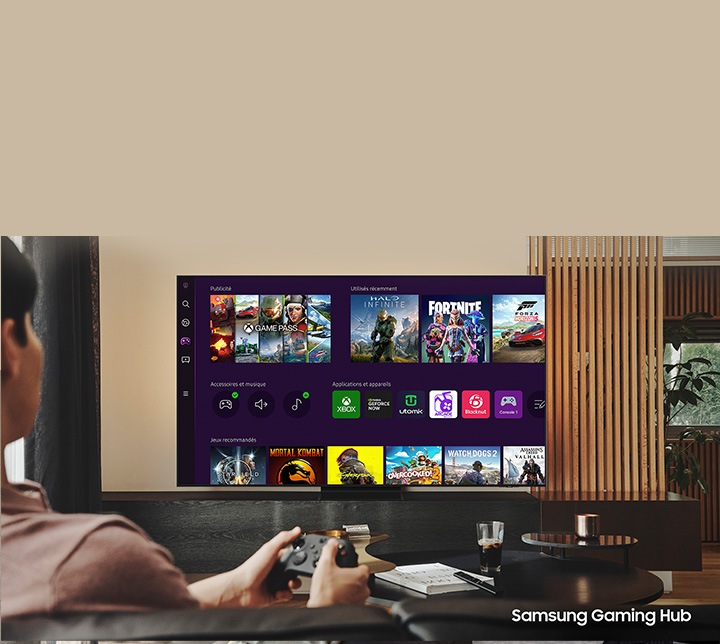 Samsung Gaming Hub pour Smart TV