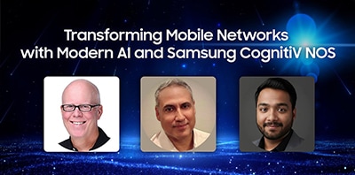 Transforming Mobile Networks with Modern AI and Samsung CognitiV NOS