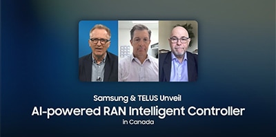 Samsung & TELUS Unveil AI-powered RAN Intelligent Controller in Canada