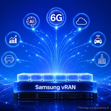 Building the Foundation for AI and 6G: Samsung vRAN Today Prepares Operators for Tomorrow
