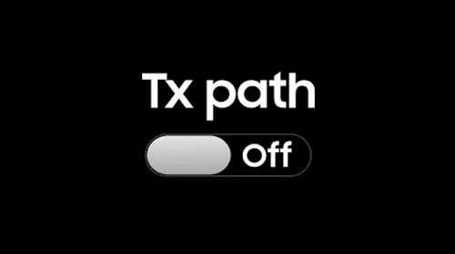 RAN energy saving series - Tx path on/off
