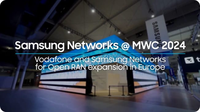 Vodafone and Samsung Networks for Open RAN expansion in Europe