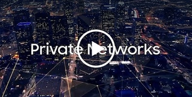 Video - An image with 'Private Networks' written on top of a city night view.