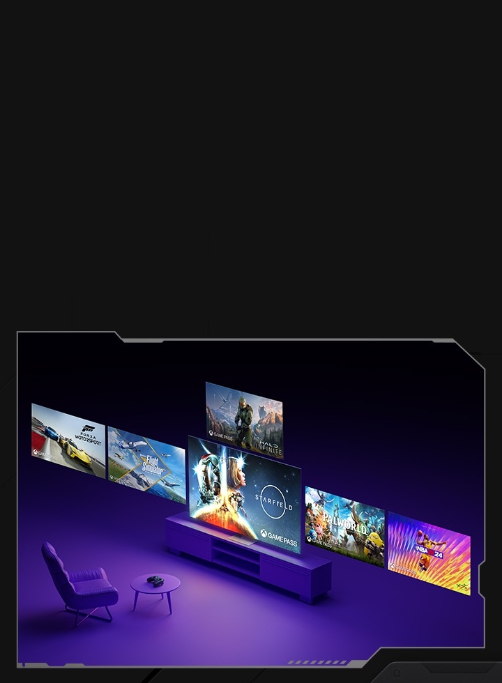 Samsung Gaming Hub, Gaming TVs