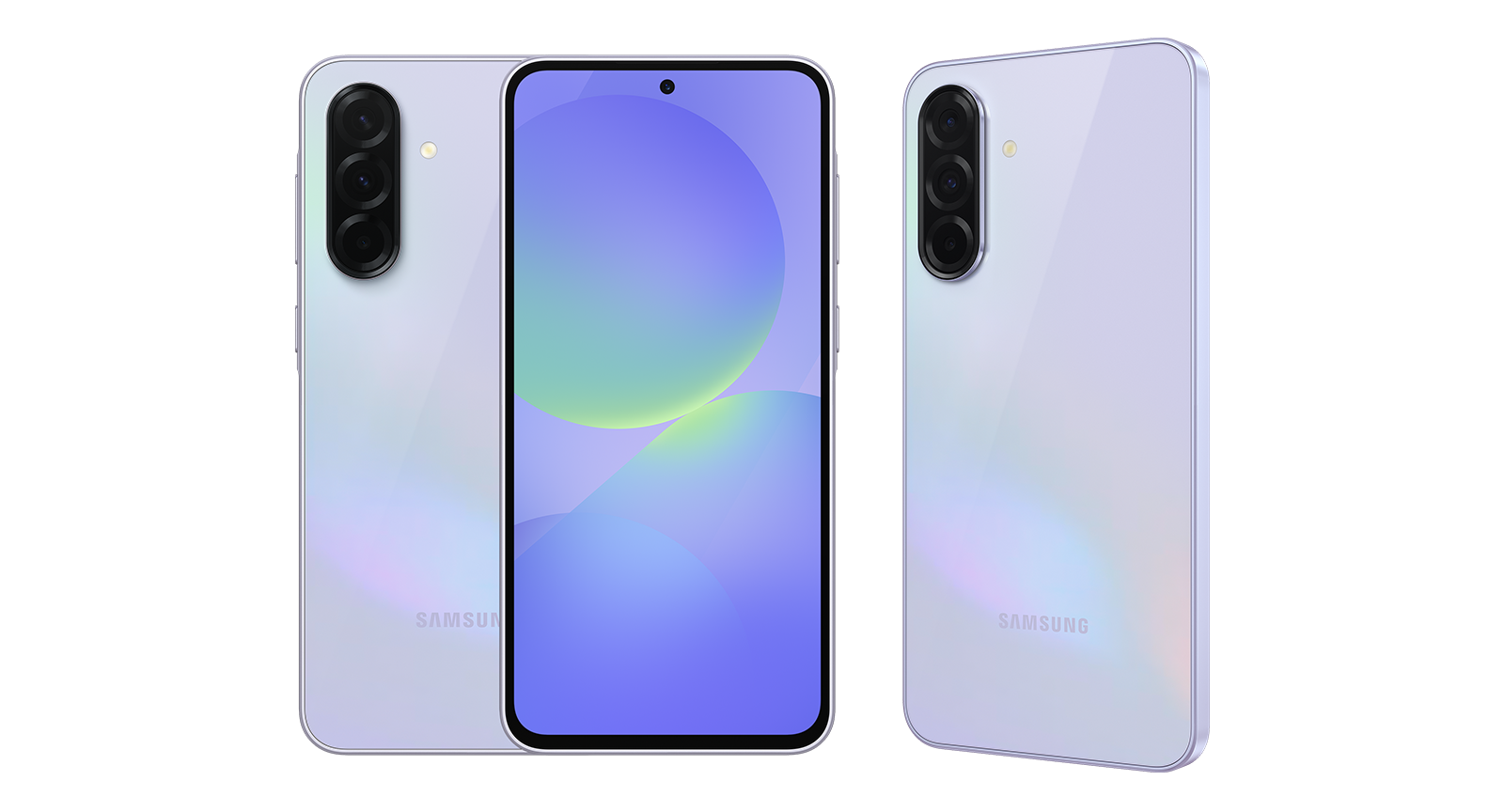 Galaxy A36 5G ve farbě Awesome Lavender