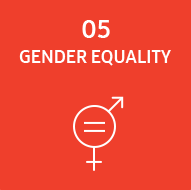 Imagen representativa del ODS Igualdad de género