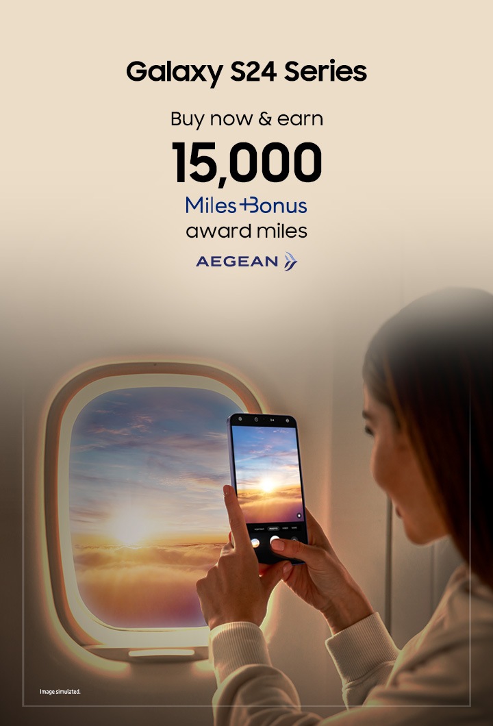 Samsung Galaxy S24 S24+ S24 Ultra Miles+Bonus Promo English Version Samsung Greece