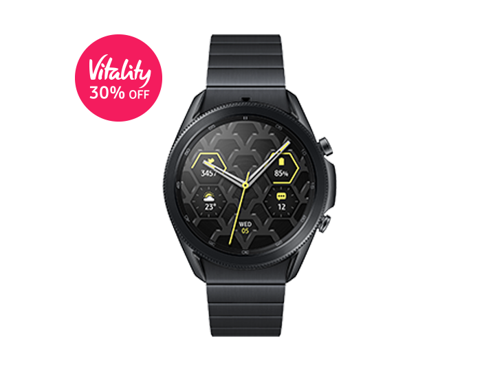 vitality and samsung watch