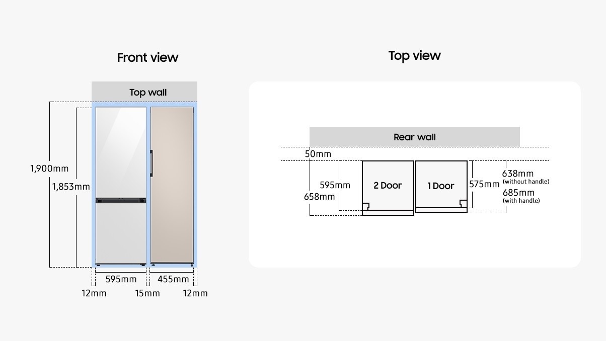 BESPOKE 2022 Samsung Refrigerator Samsung Hong Kong