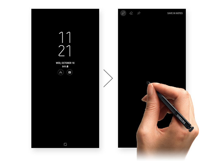 Screen Off Memo, Samsung Notes, S Note, Samsung Note