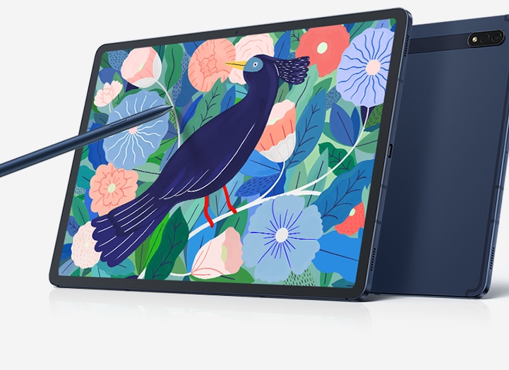 Galaxy Tab S7+ (5G) Mystic Navy 256 GB | Samsung Hong Kong