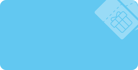 Blue square with  icon for flexible finance