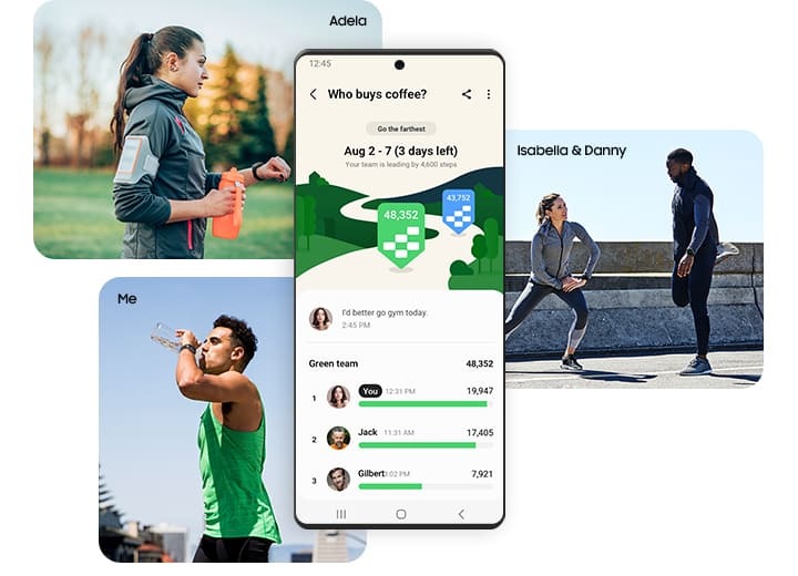 Samsung health discount and apple health