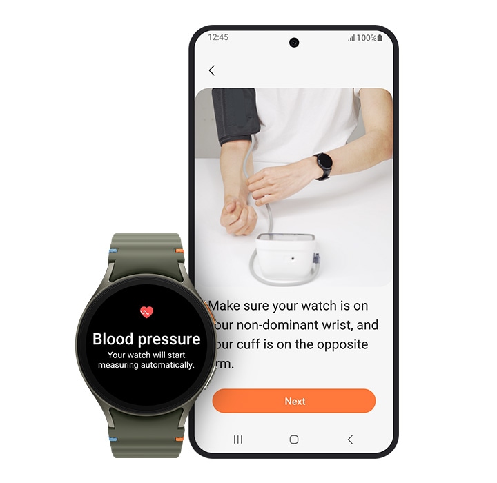 Smartwatch compatible with samsung health top