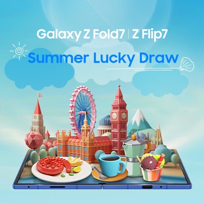 Galaxy Z Fold7 | Flip7 Samsung Wallet Summer Lucky Draw