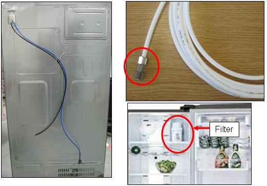 Connecting a water line to my fridge's ice maker? The house I