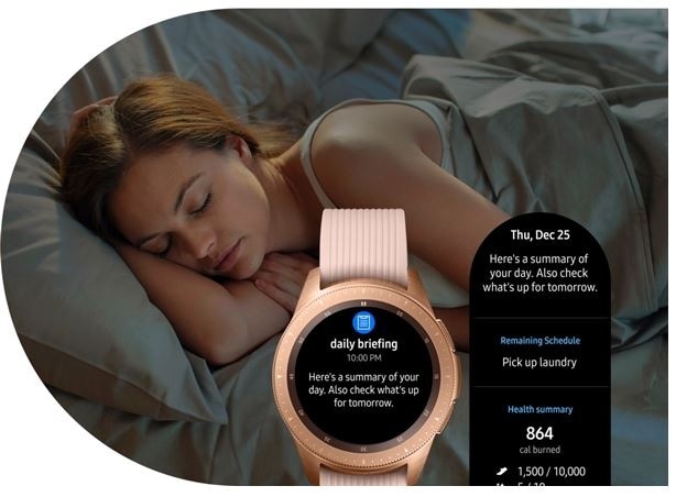 Samsung gear cheap daily briefing