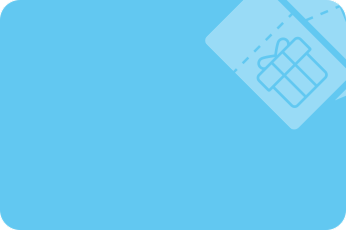 Blue square with  icon for flexible finance