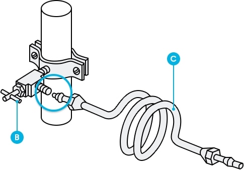 Kit tuyau + filtre à eau Samsung RSA1 - Réfrigérateur