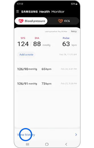 Galaxy Watch Cómo medir tu tensión arterial con Samsung Health Monitor app  