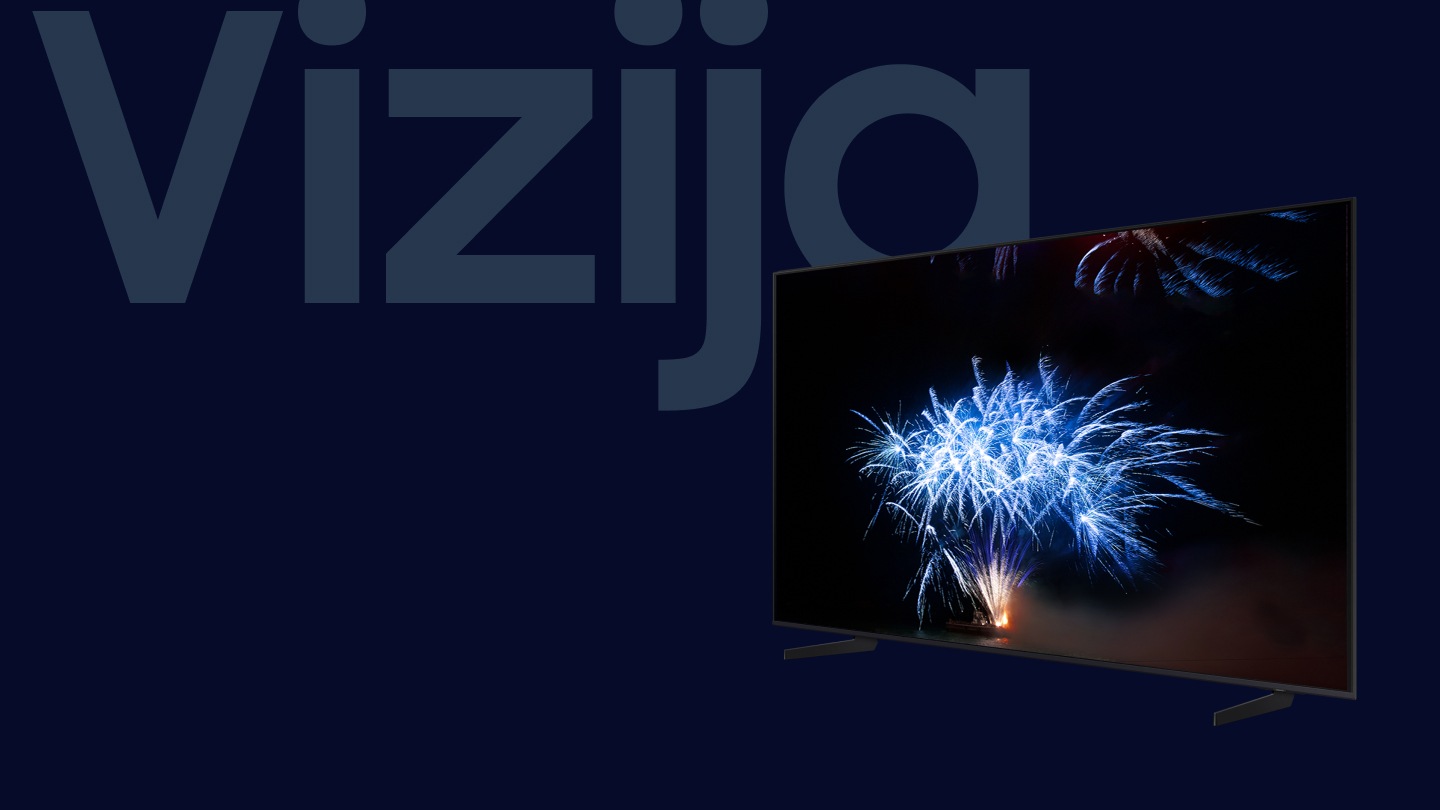 Black Friday promocija s Neo QLED QN1EF 4K Samsung Vision AI Smart TV (2025) na tamnoj pozadini.