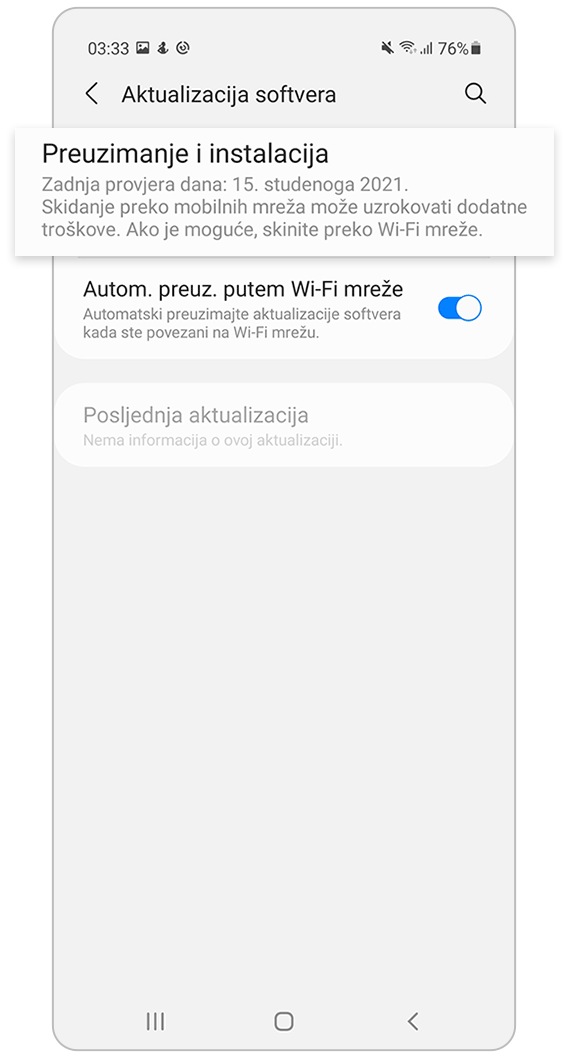 Zašto moj telefon postaje sporiji i kako ga mogu ubrzati? Samsung HR