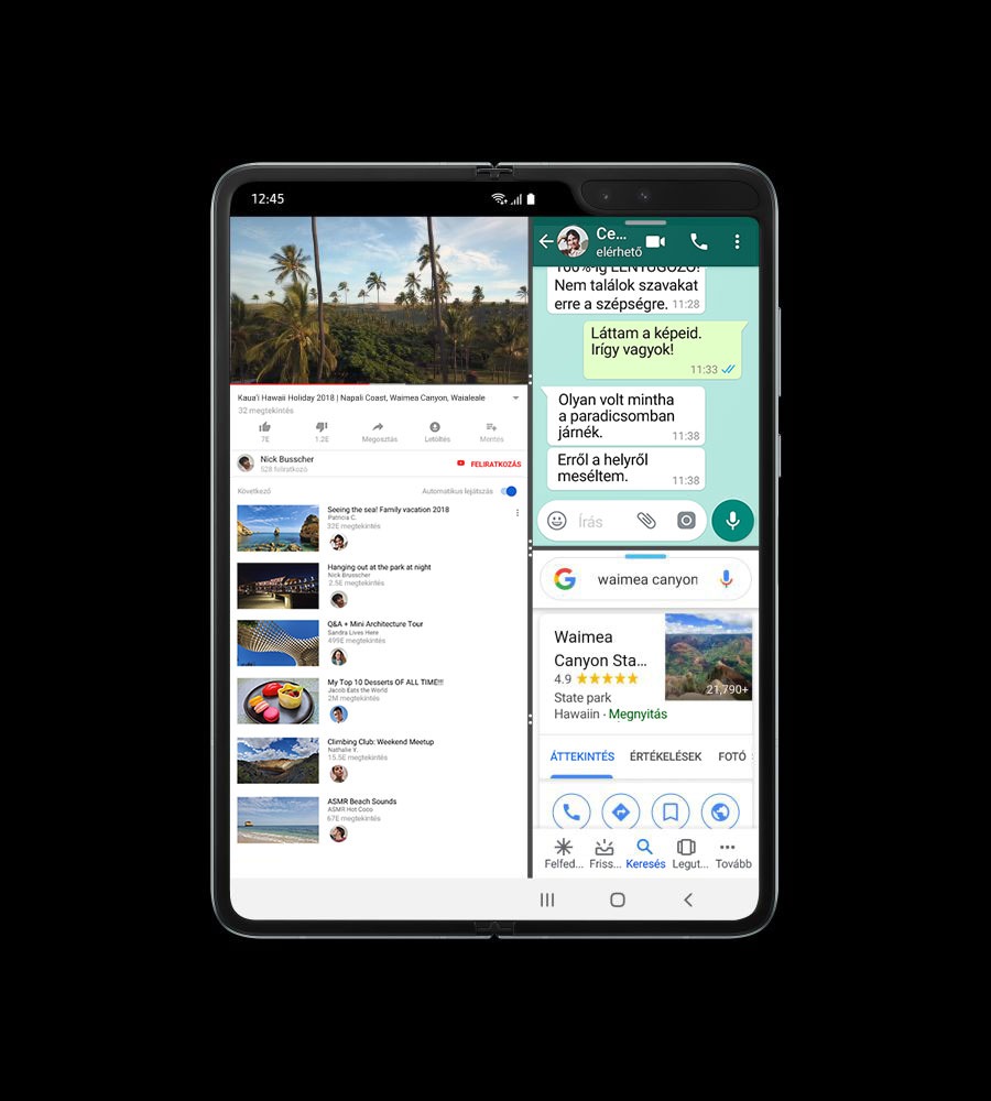 elmeny samsung galaxy fold samsung