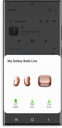 Samsung Galaxy Buds Live Hitam - Harga 
