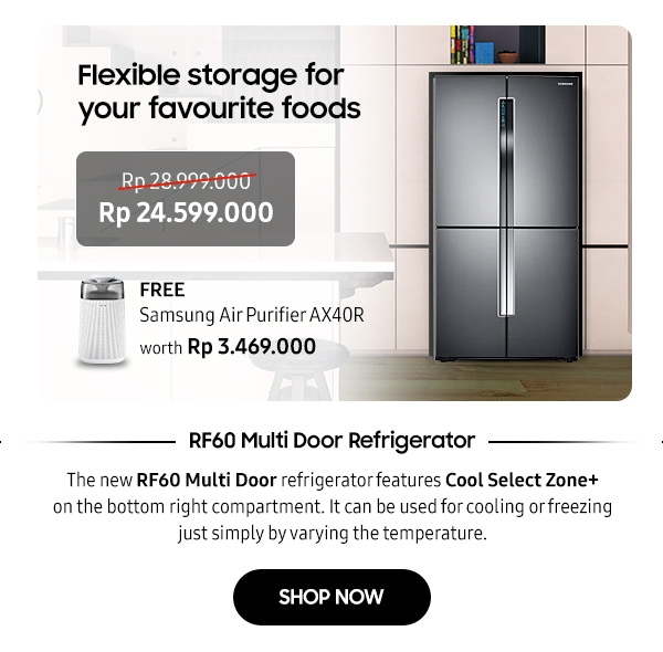 Flexible storage for your favourite foods