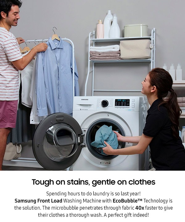 Tough on stains, gentle on clothes