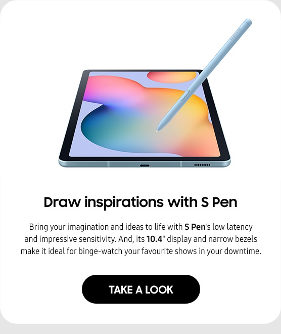 Draw inspirations with S Pen