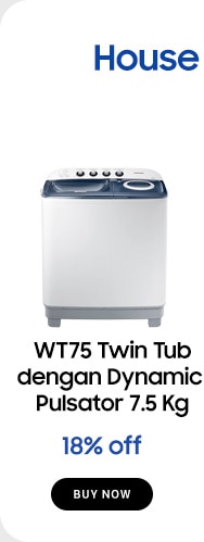 Mesin Cuci WT75 Twin Tub