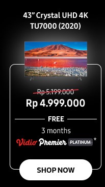 43inch Crystal UHD 4K TU7000